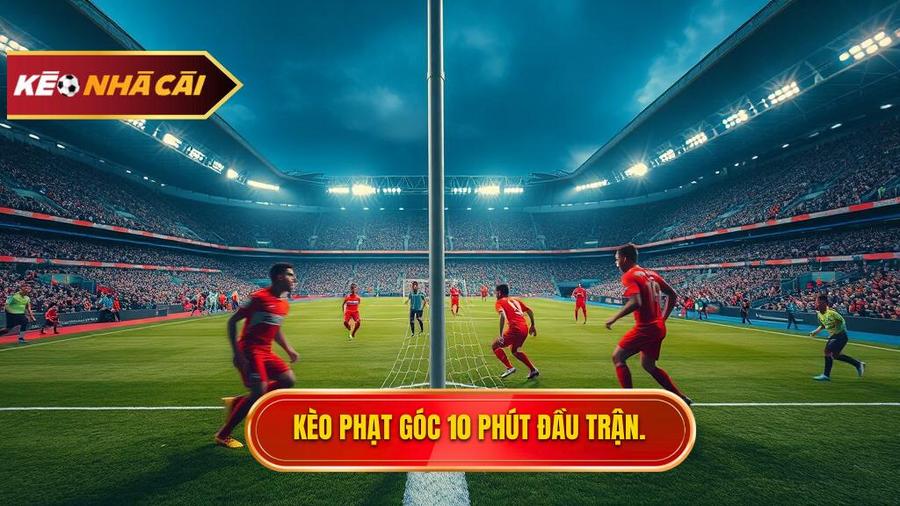 Kèo phạt góc 10 phút đầu trận