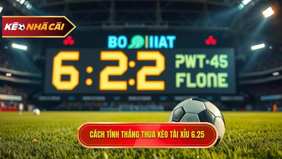 Cách tính thắng thua khi chơi kèo tài xỉu 6.25