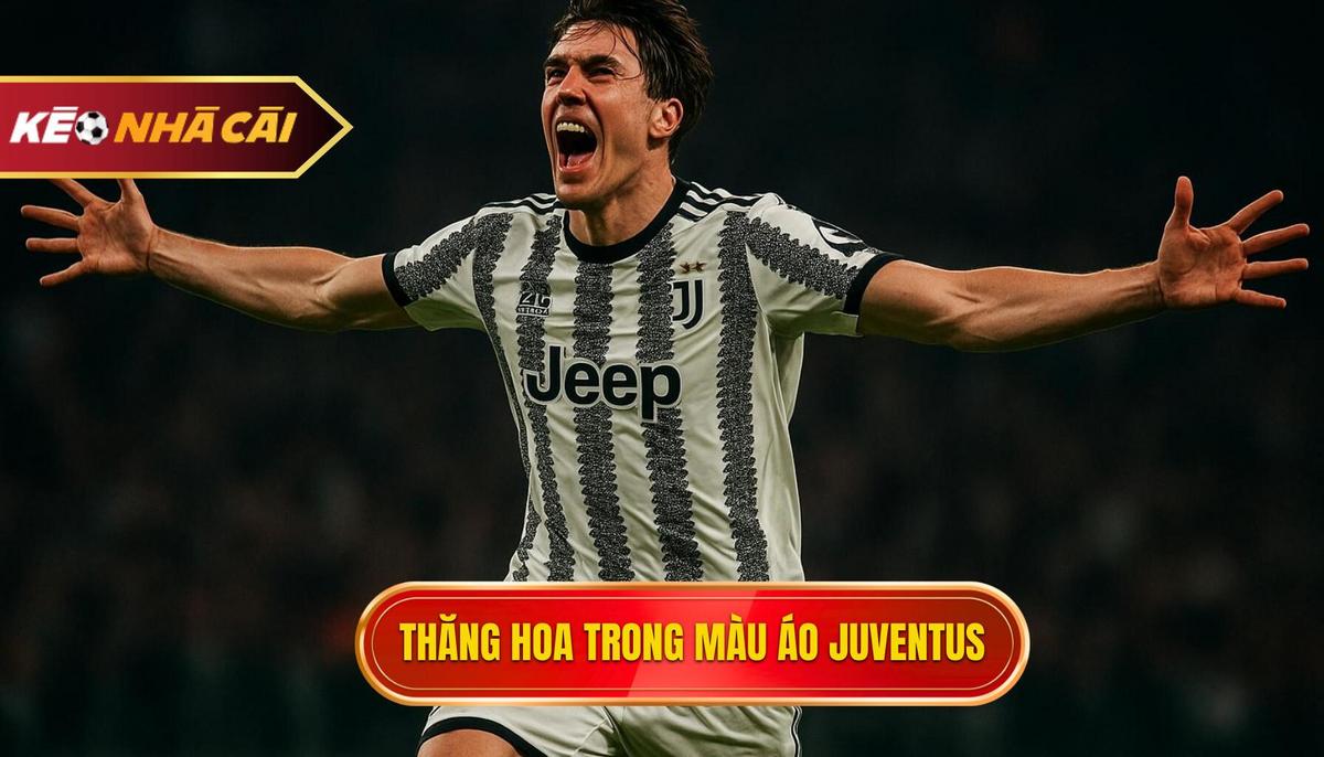 Sự thăng hoa rực rỡ trong màu áo Juventus