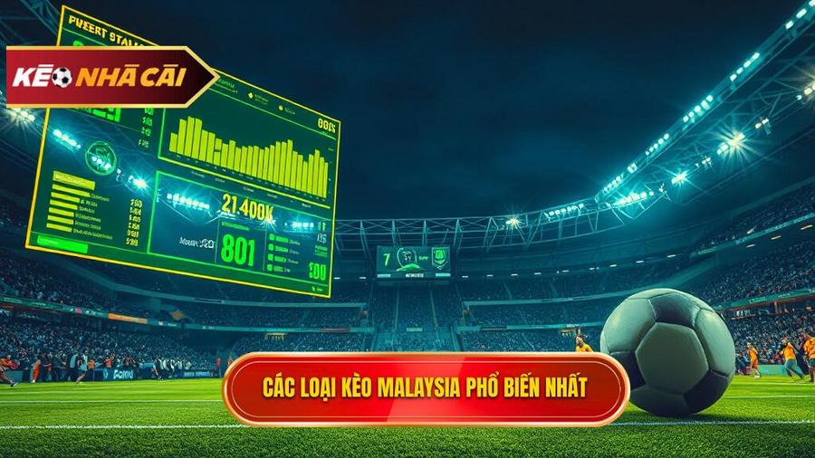 Các loại Kèo bóng đá Malaysia phổ biến nhất