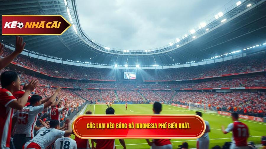 Các loại kèo bóng đá Indonesia phổ biến nhất