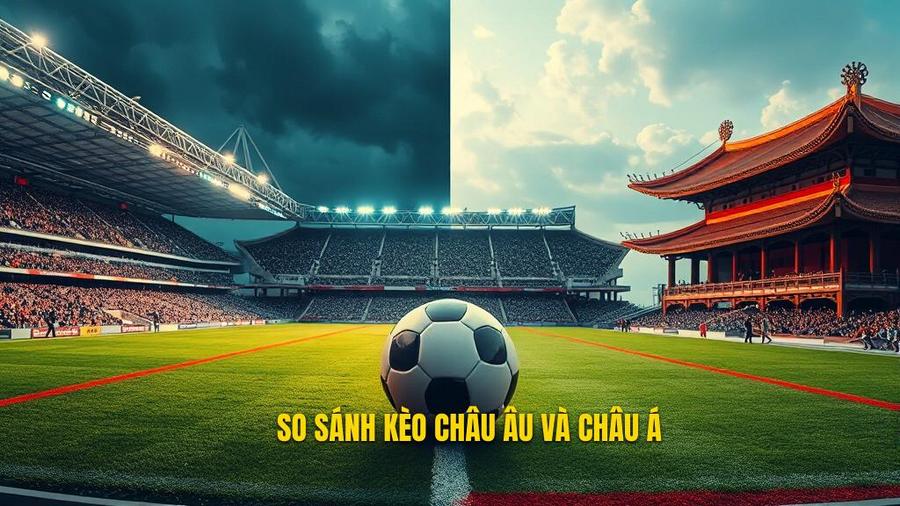 So sánh kèo bóng đá Châu Âu và kèo bóng đá Châu Á