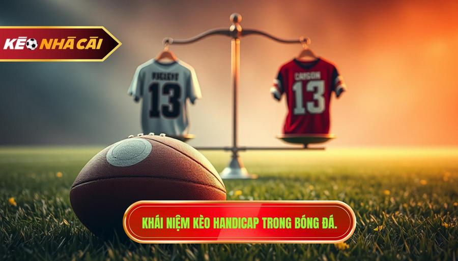 Khái niệm kèo handicap trong bóng đá.