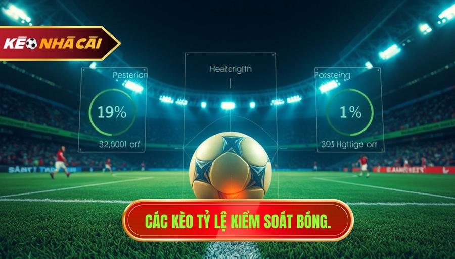 Các kèo tỷ lệ kiểm soát bóng.