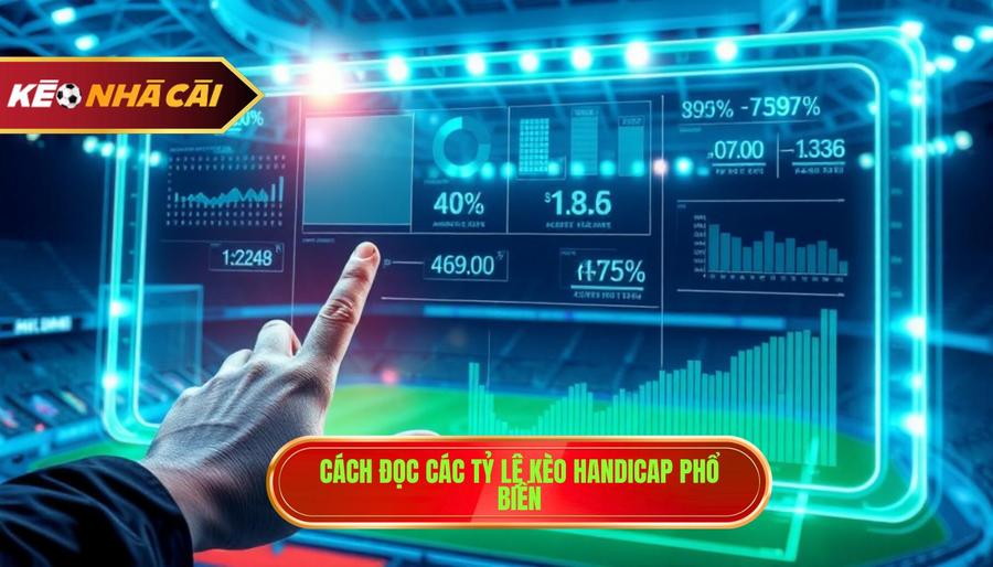  Cách đọc các tỷ lệ kèo handicap phổ biến