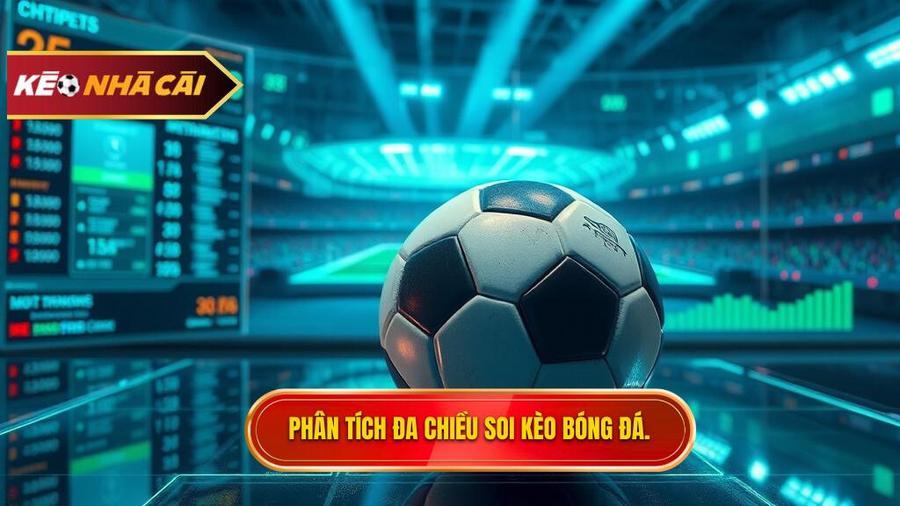 Phân tích đa chiều: Yếu tố then chốt để soi kèo bóng đá ăn tiền